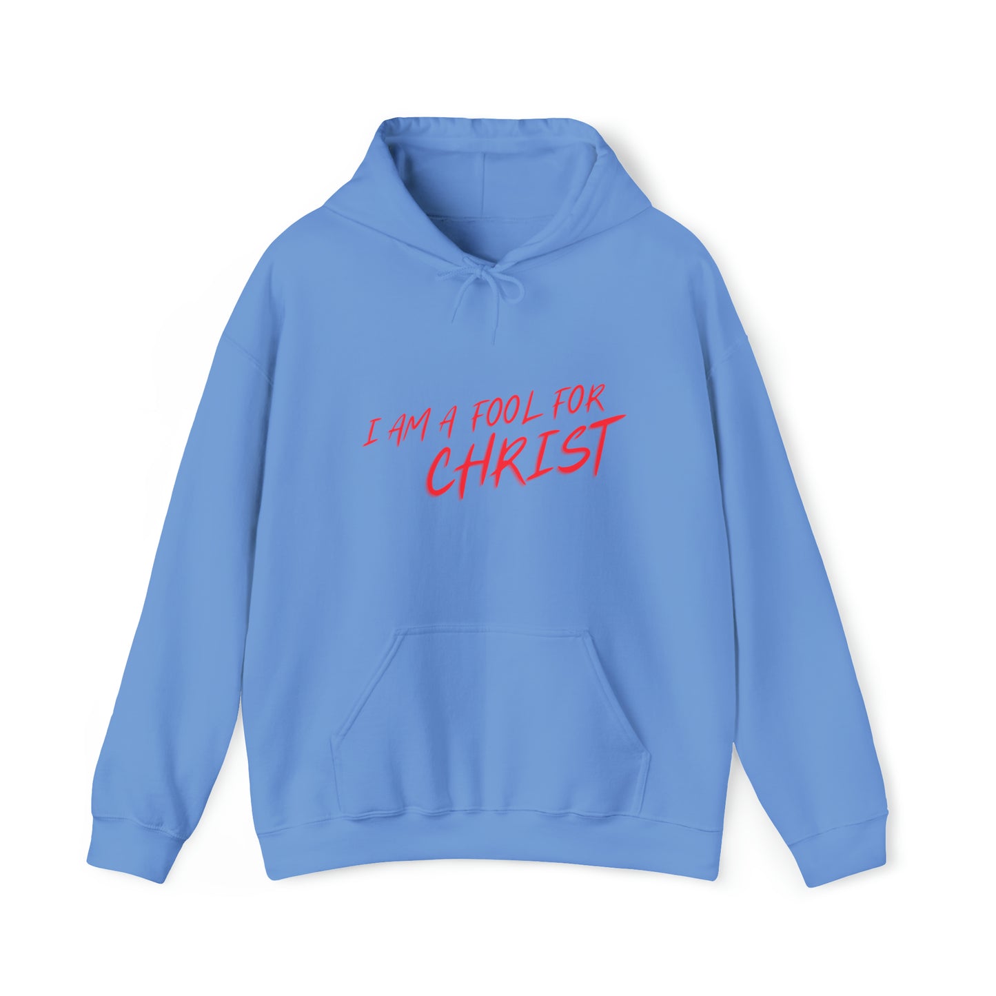 Hooded Sweatshirt (I'm a fool for christ )