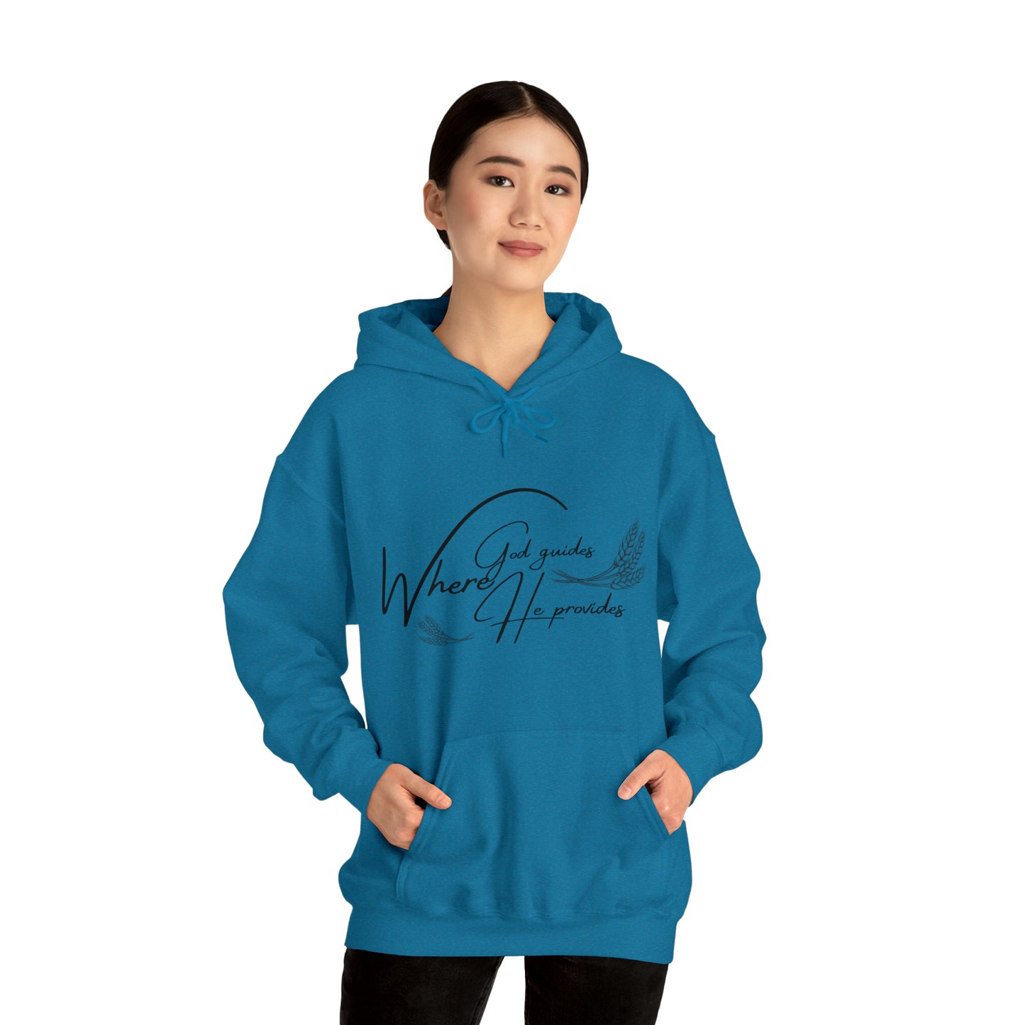 Hooded Sweatshirt (where god guides)