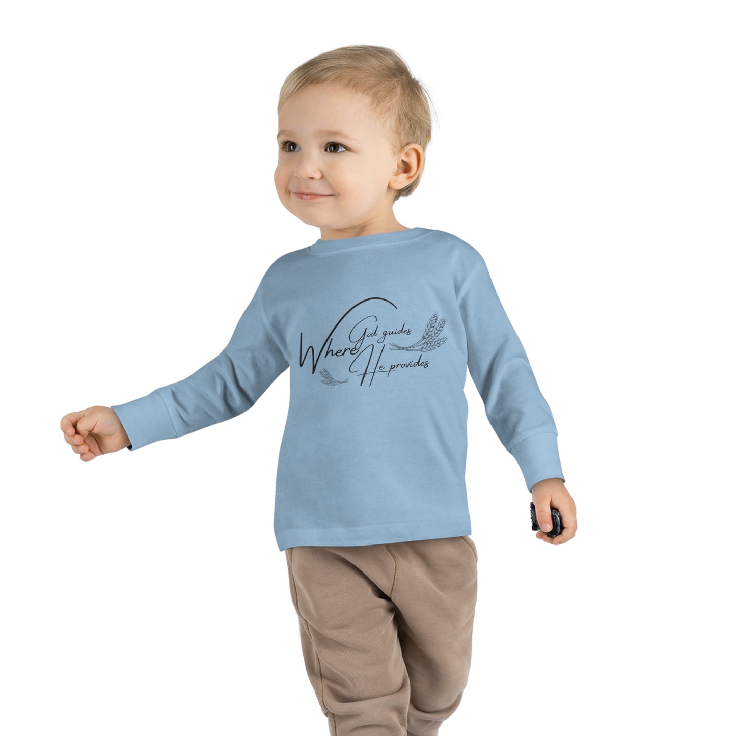 Toddler Long Sleeve (where god guide)