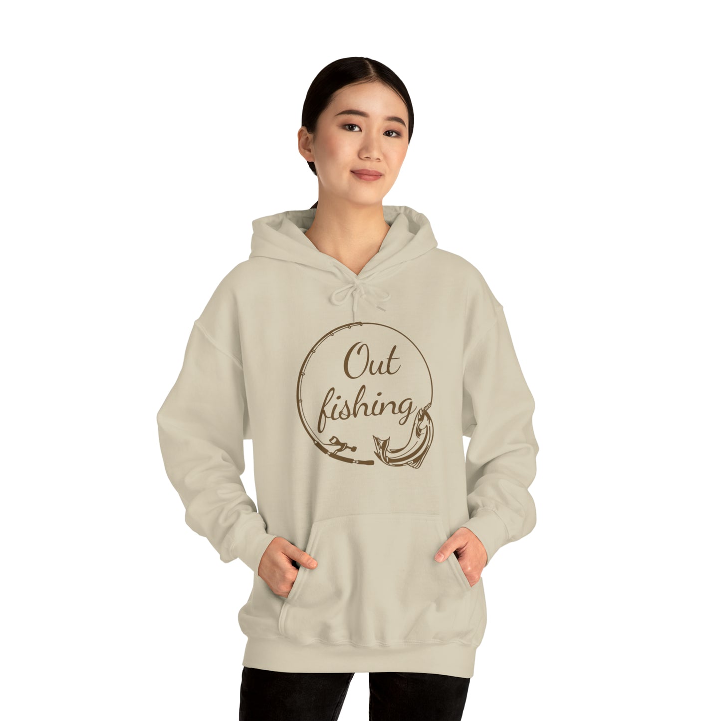 Hooded Sweatshirt (out Fishing)