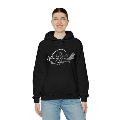 Hooded Sweatshirt (where god guides)