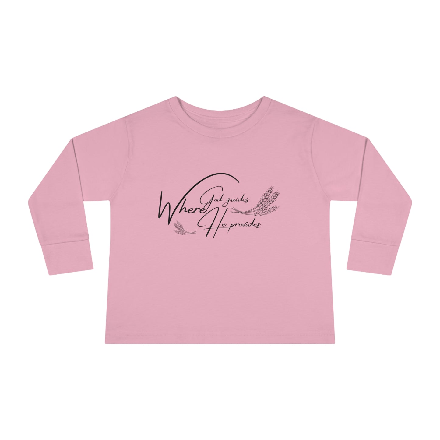 Toddler Long Sleeve (where god guide)