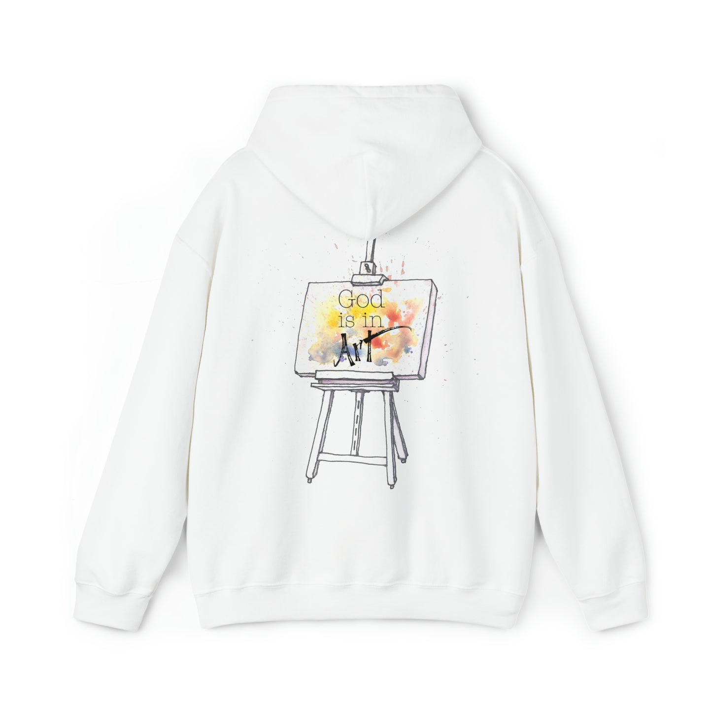 God is in art Hooded Sweatshirt