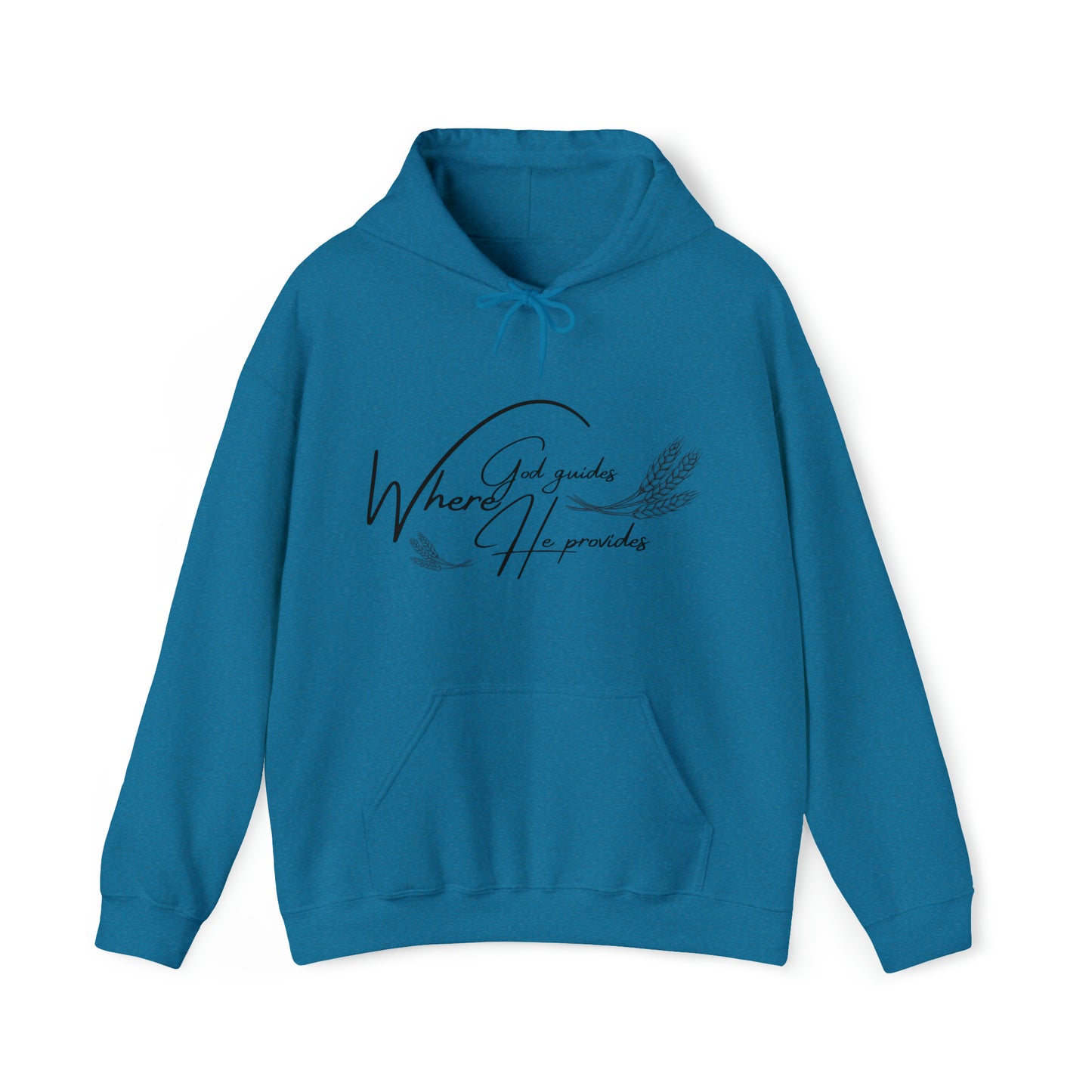 Hooded Sweatshirt (where god guides)