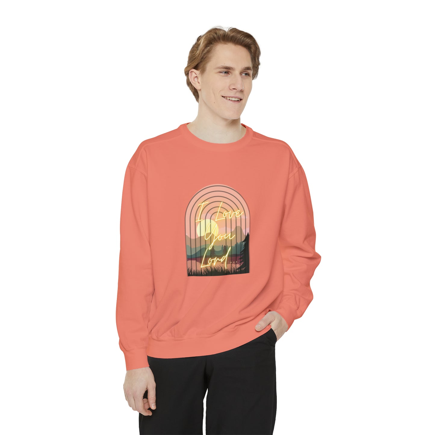 Women's/Men's Sweatshirt (I Love You Lord)