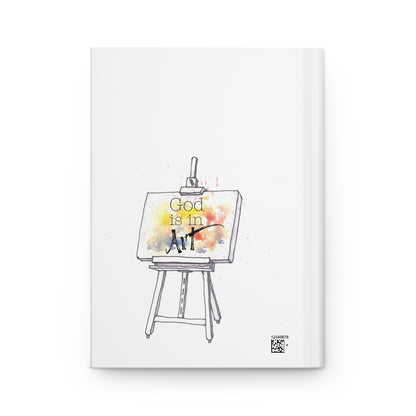 God is in Art Hardcover Journal Matte