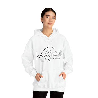 Hooded Sweatshirt (where god guides)