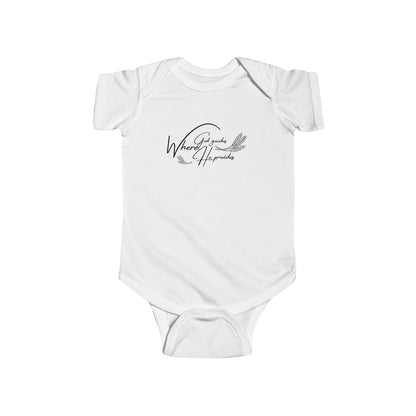 Infant Bodysuit (where god guides)