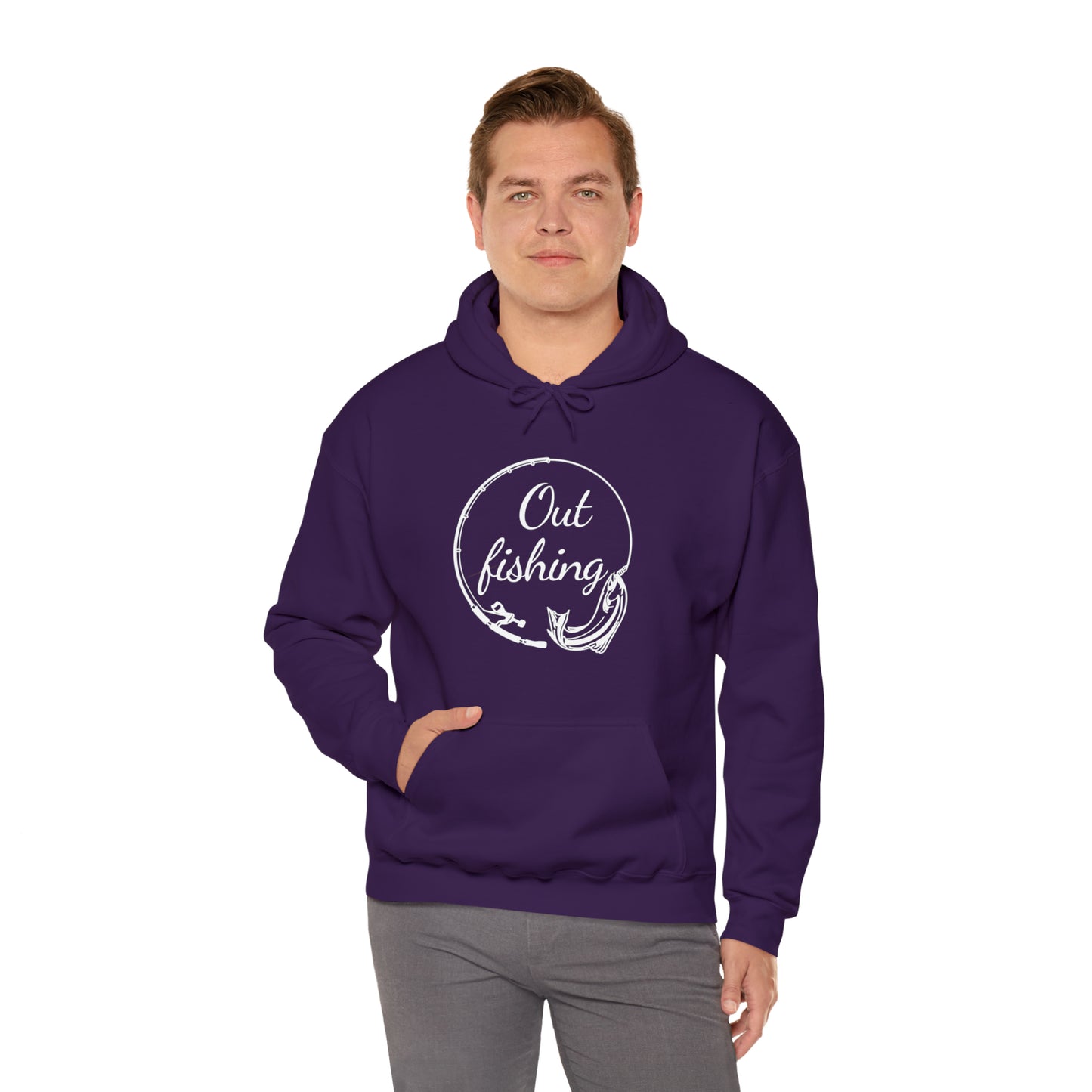 Hooded Sweatshirt (out Fishing)