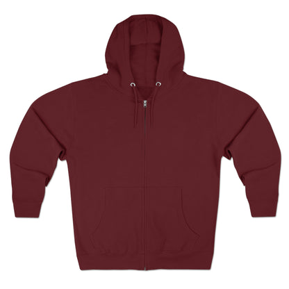 Premium Full Zip Hoodie (think right)