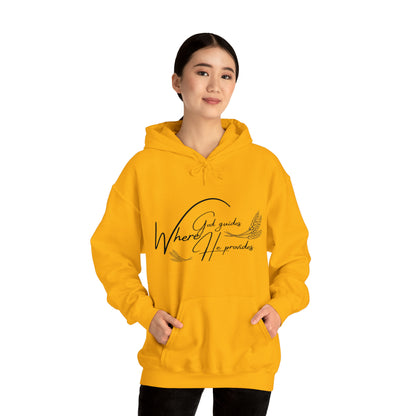 Hooded Sweatshirt (where god guides)