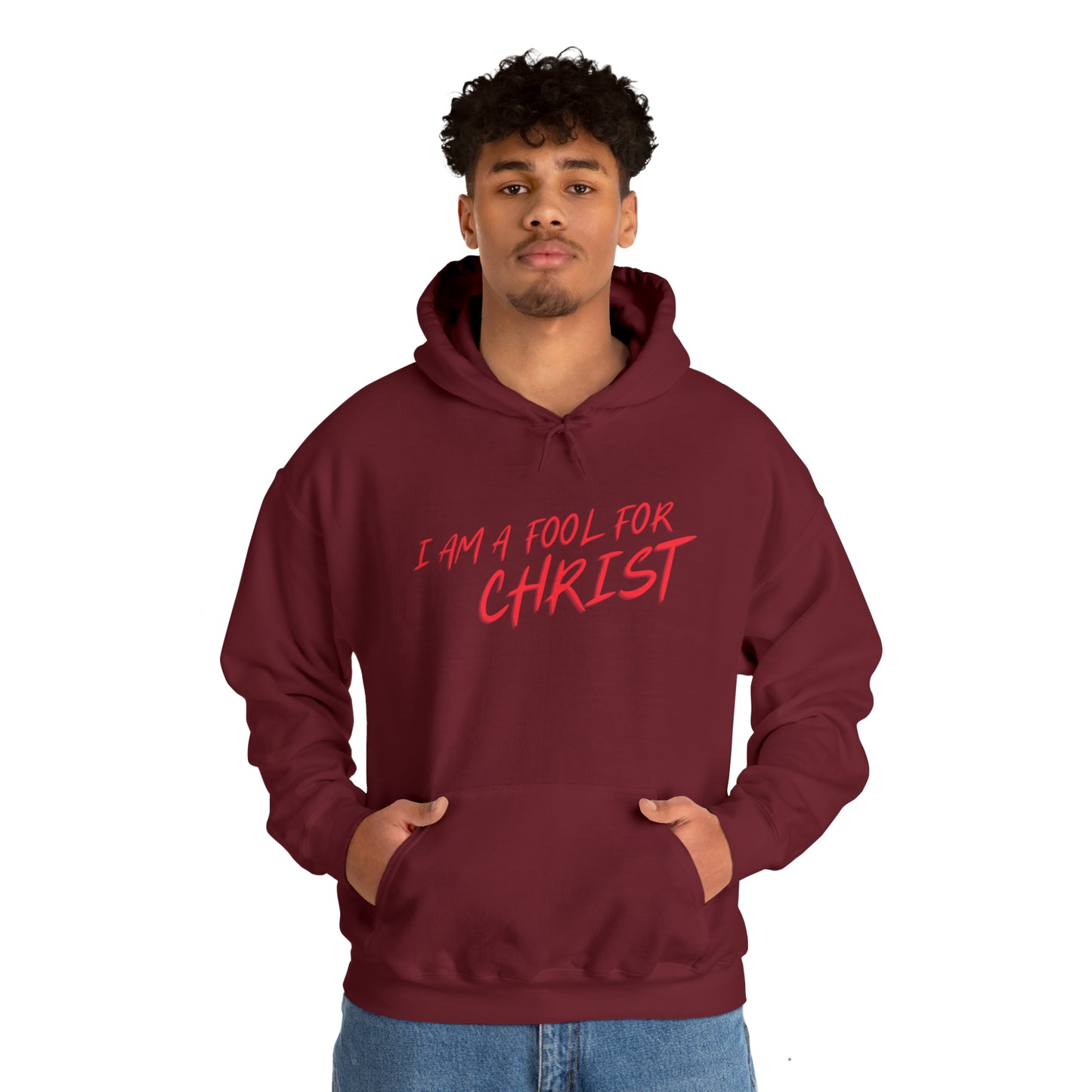 I am a fool for Christ hoodie