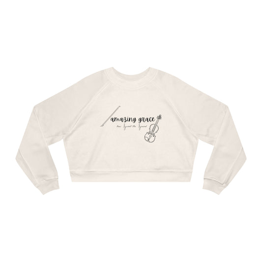 Women's Cropped Pullover (Amazing Grace)