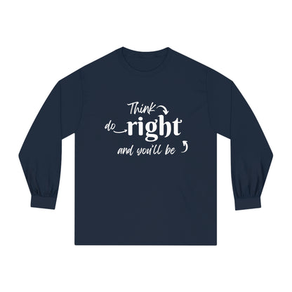 Long Sleeve T-Shirt (think right)