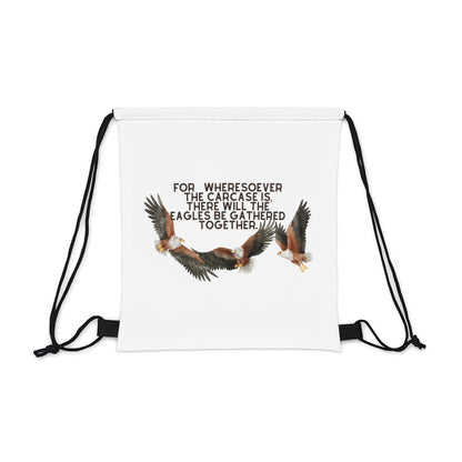 Outdoor Drawstring Bag (eagles bag)