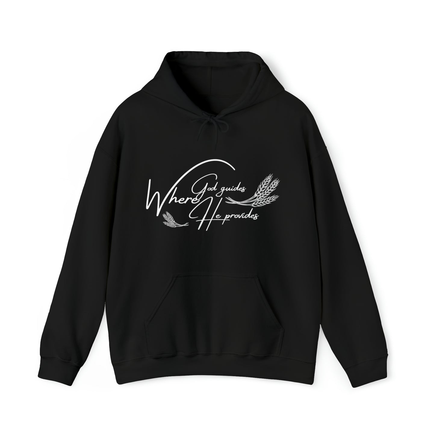 Hooded Sweatshirt (where god guides)