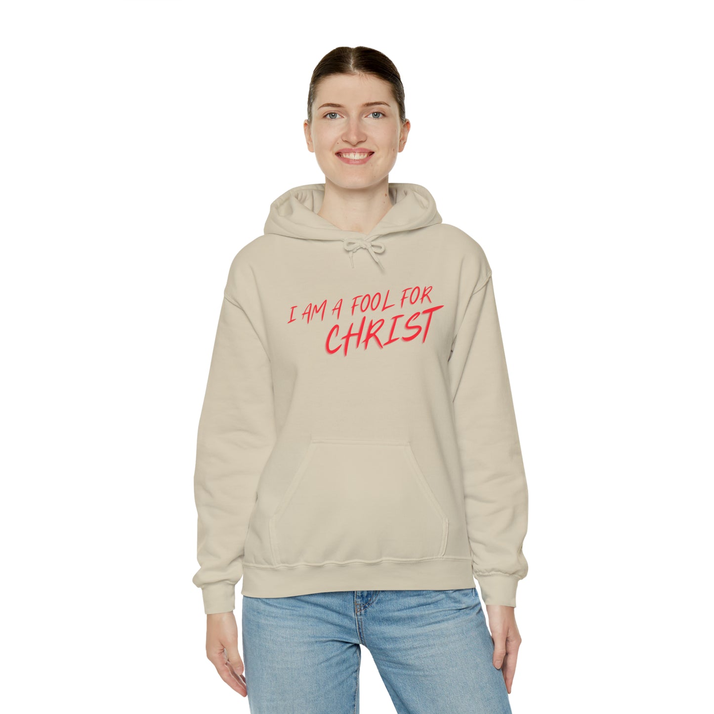 I am a fool for Christ hoodie