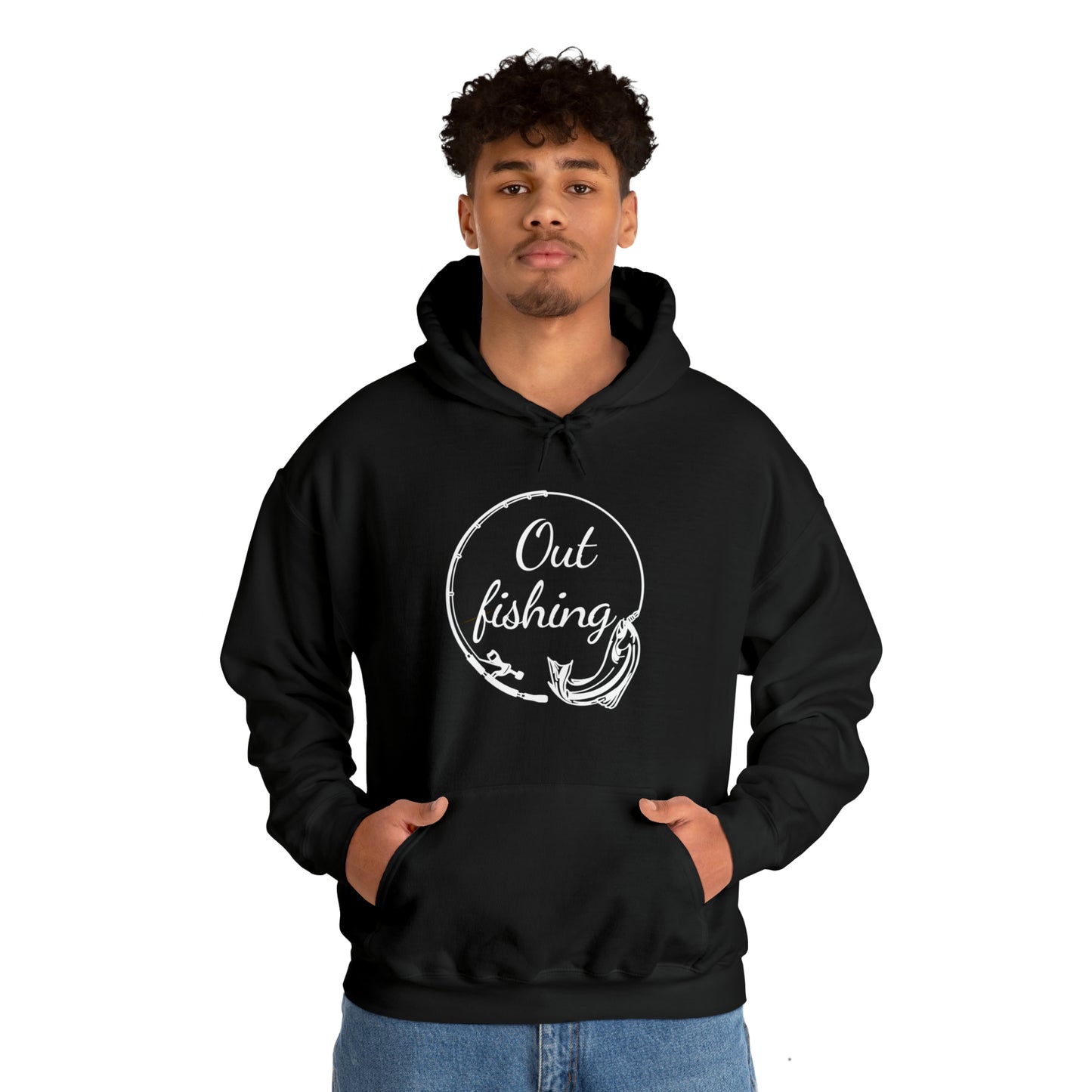 Hooded Sweatshirt (out Fishing)