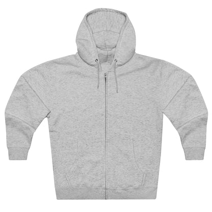 Premium Full Zip Hoodie (think right)