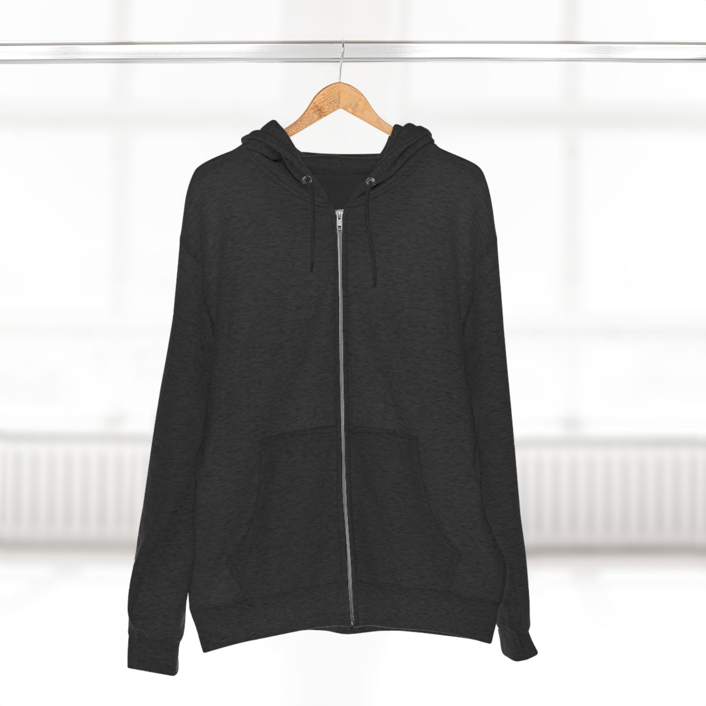 Premium Full Zip Hoodie (think right)