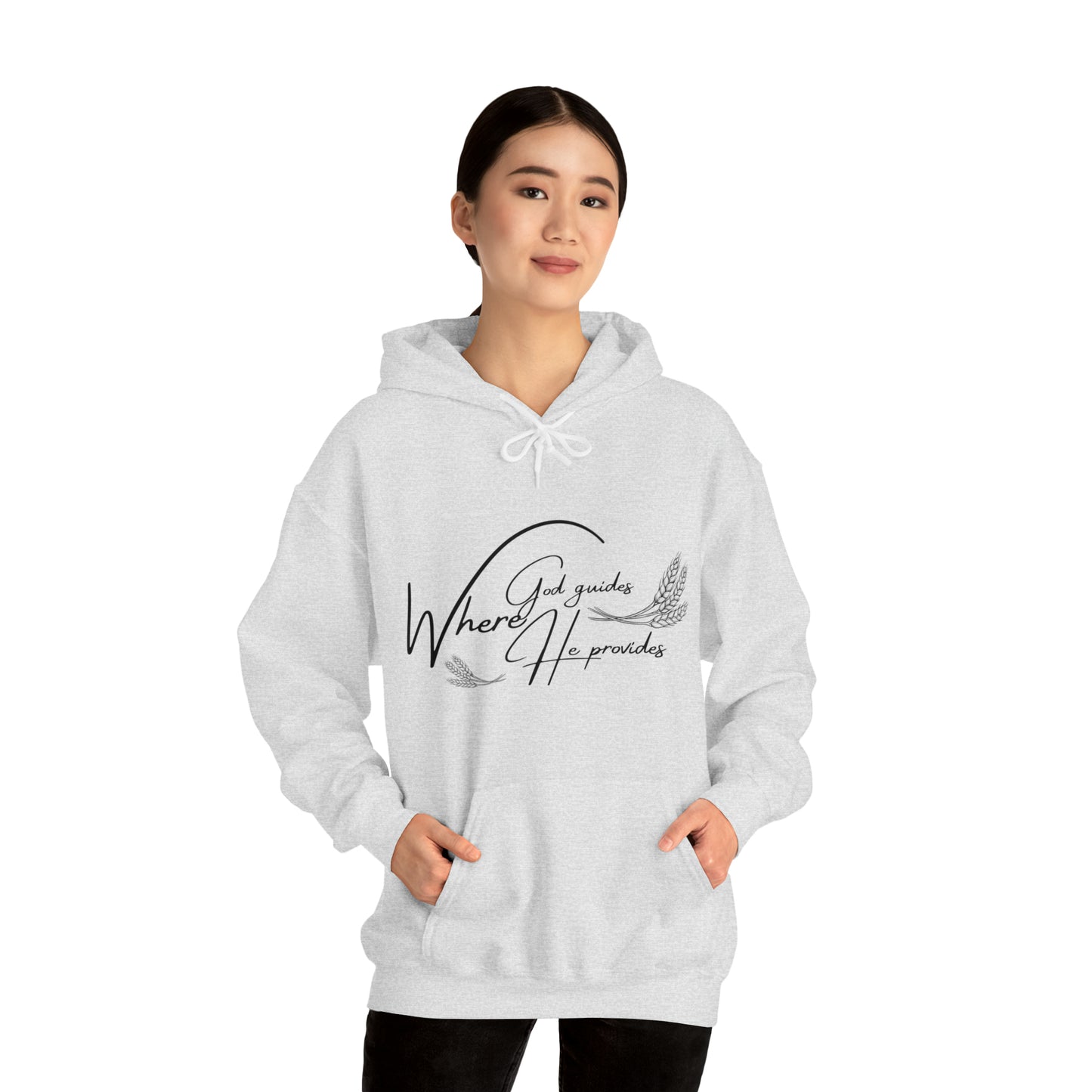 Hooded Sweatshirt (where god guides)