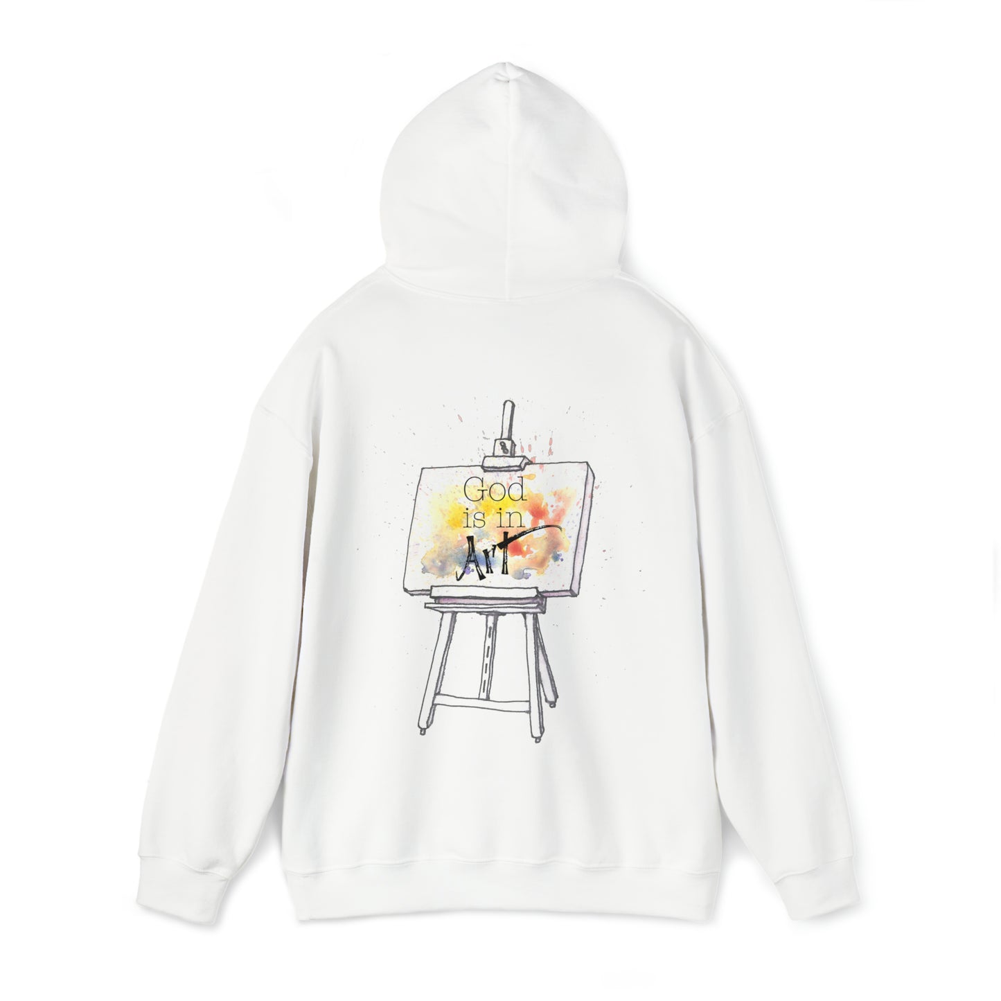 God is in art Hooded Sweatshirt