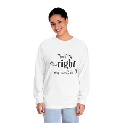 Long Sleeve T-Shirt (think right)