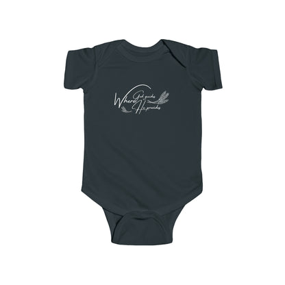 Infant Bodysuit (where god guides)