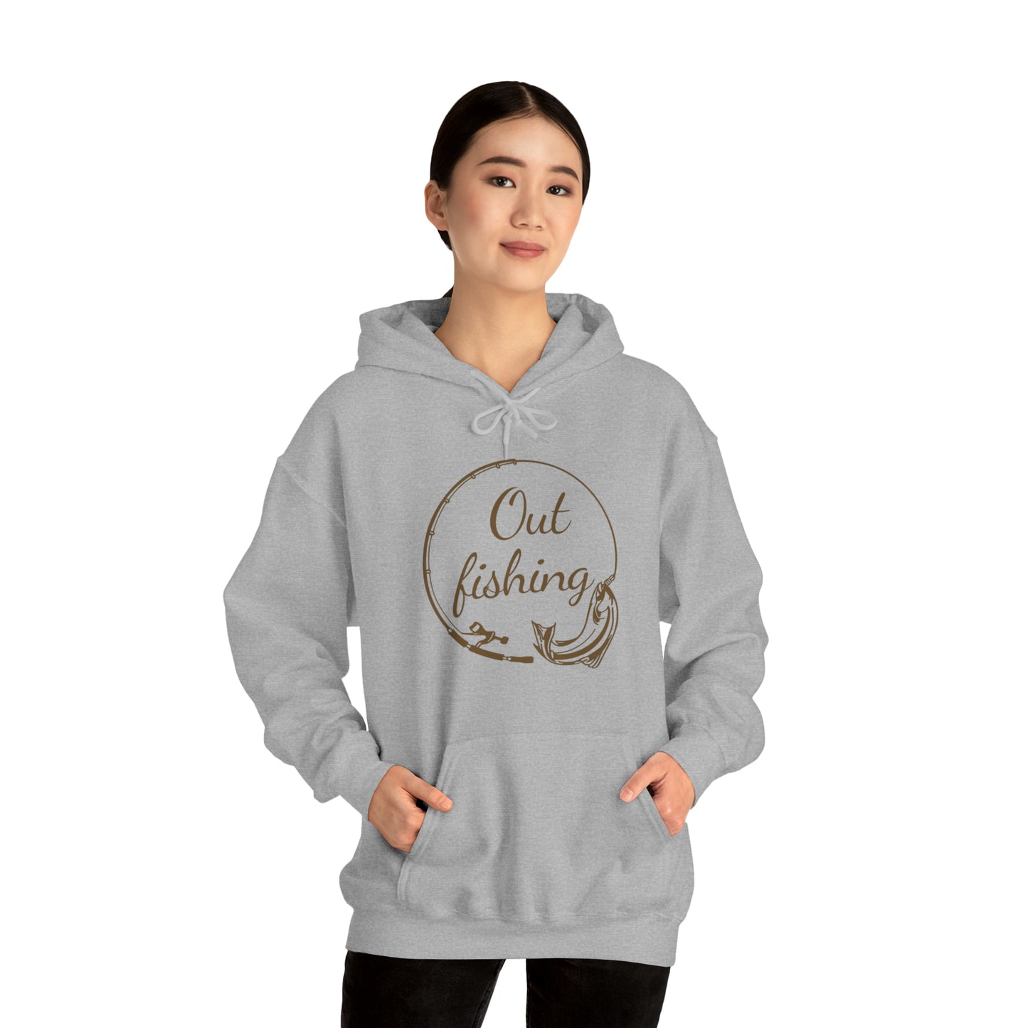 Hooded Sweatshirt (out Fishing)