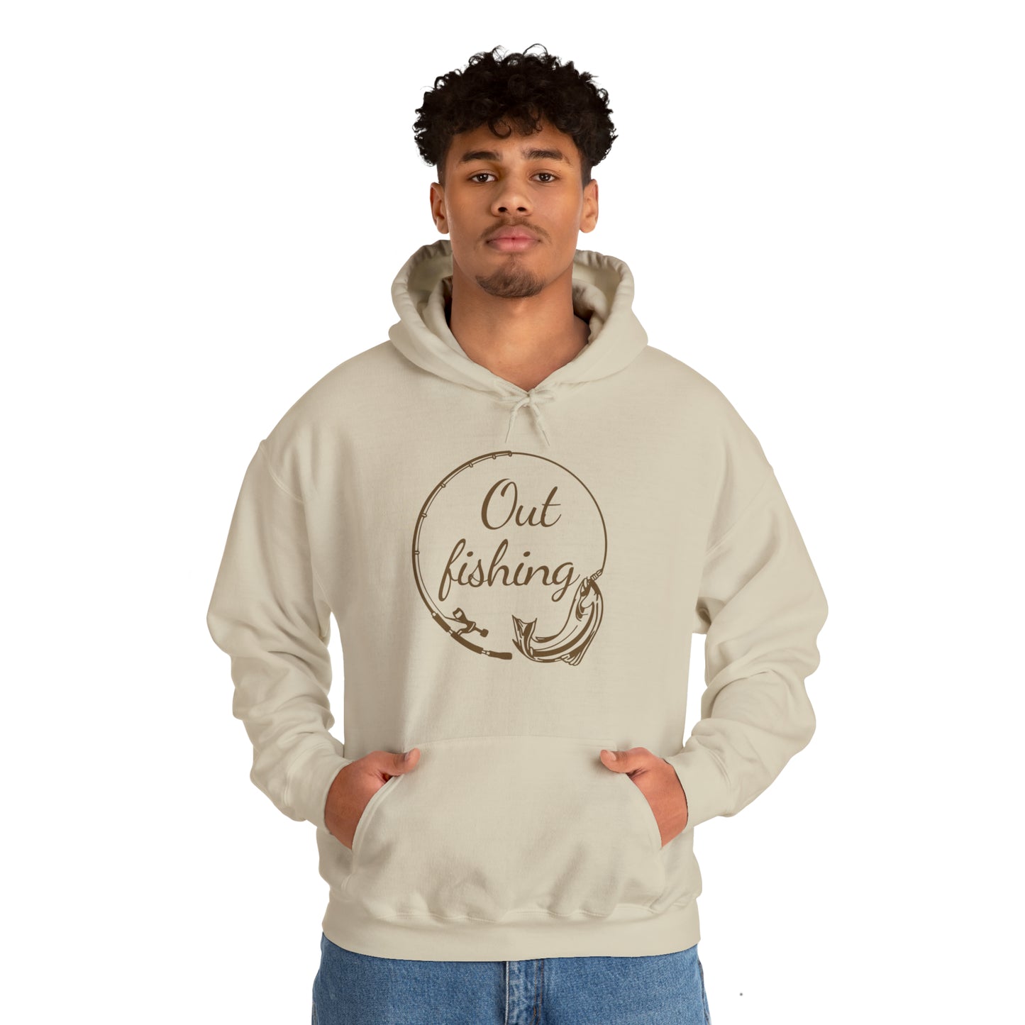 Hooded Sweatshirt (out Fishing)