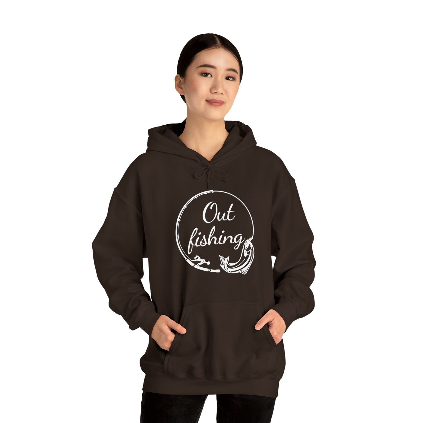 Hooded Sweatshirt (out Fishing)