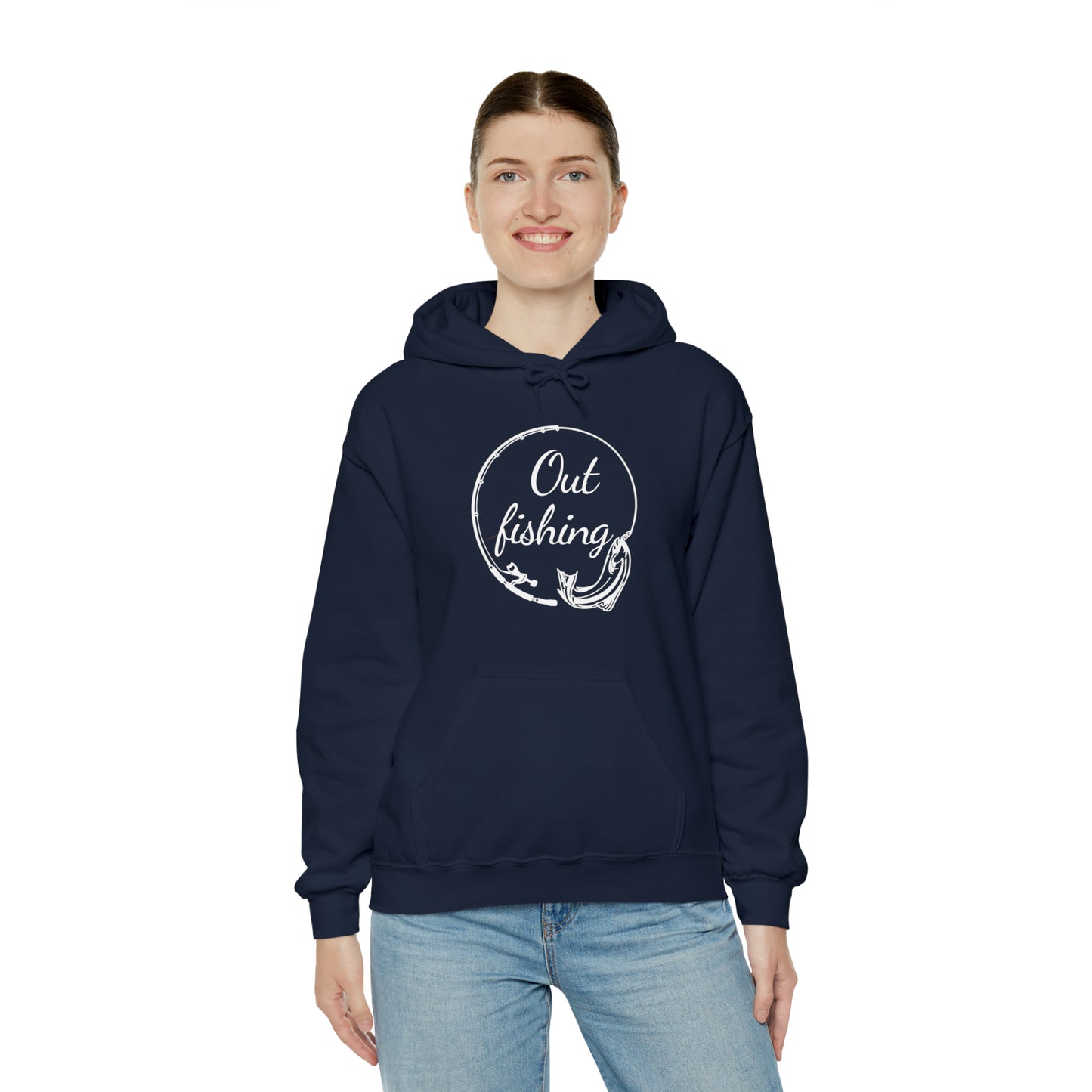 Hooded Sweatshirt (out Fishing)