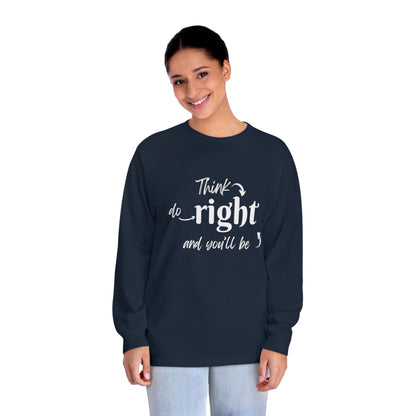 Long Sleeve T-Shirt (think right)