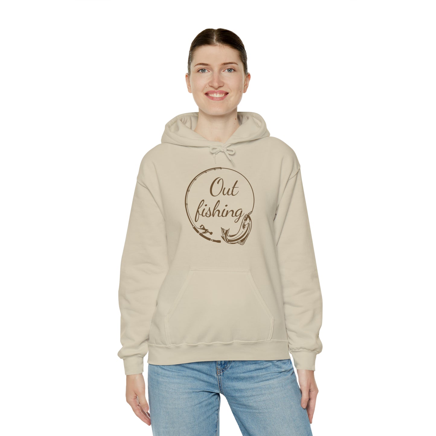 Hooded Sweatshirt (out Fishing)