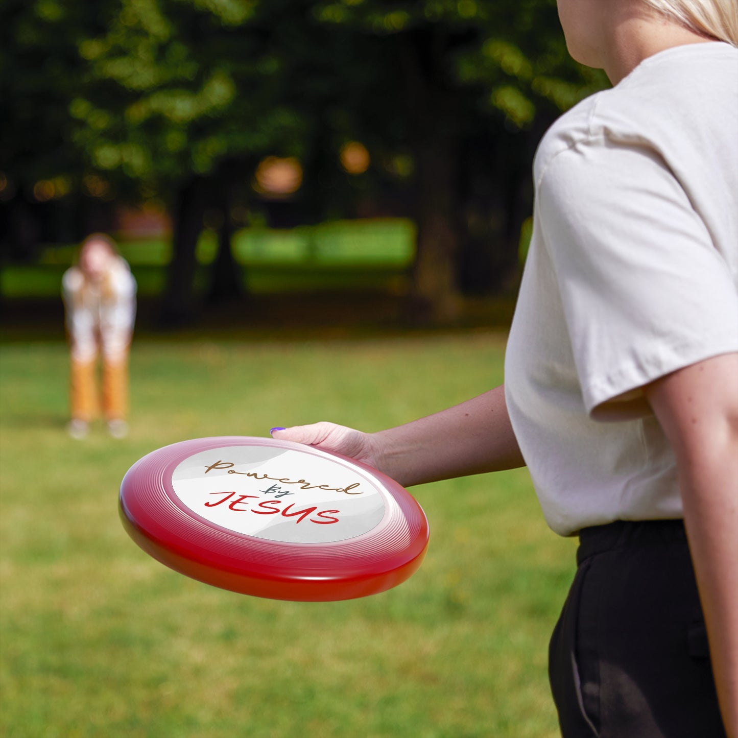 Frisbee ( powered by Jesus)