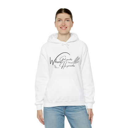 Hooded Sweatshirt (where god guides)