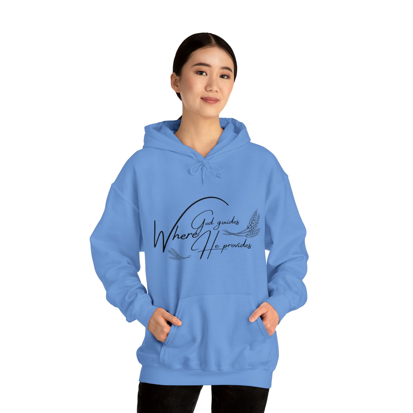 Hooded Sweatshirt (where god guides)