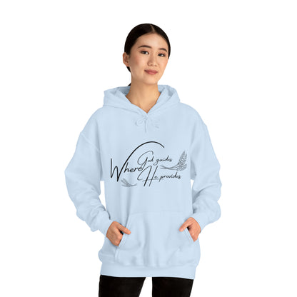 Hooded Sweatshirt (where god guides)