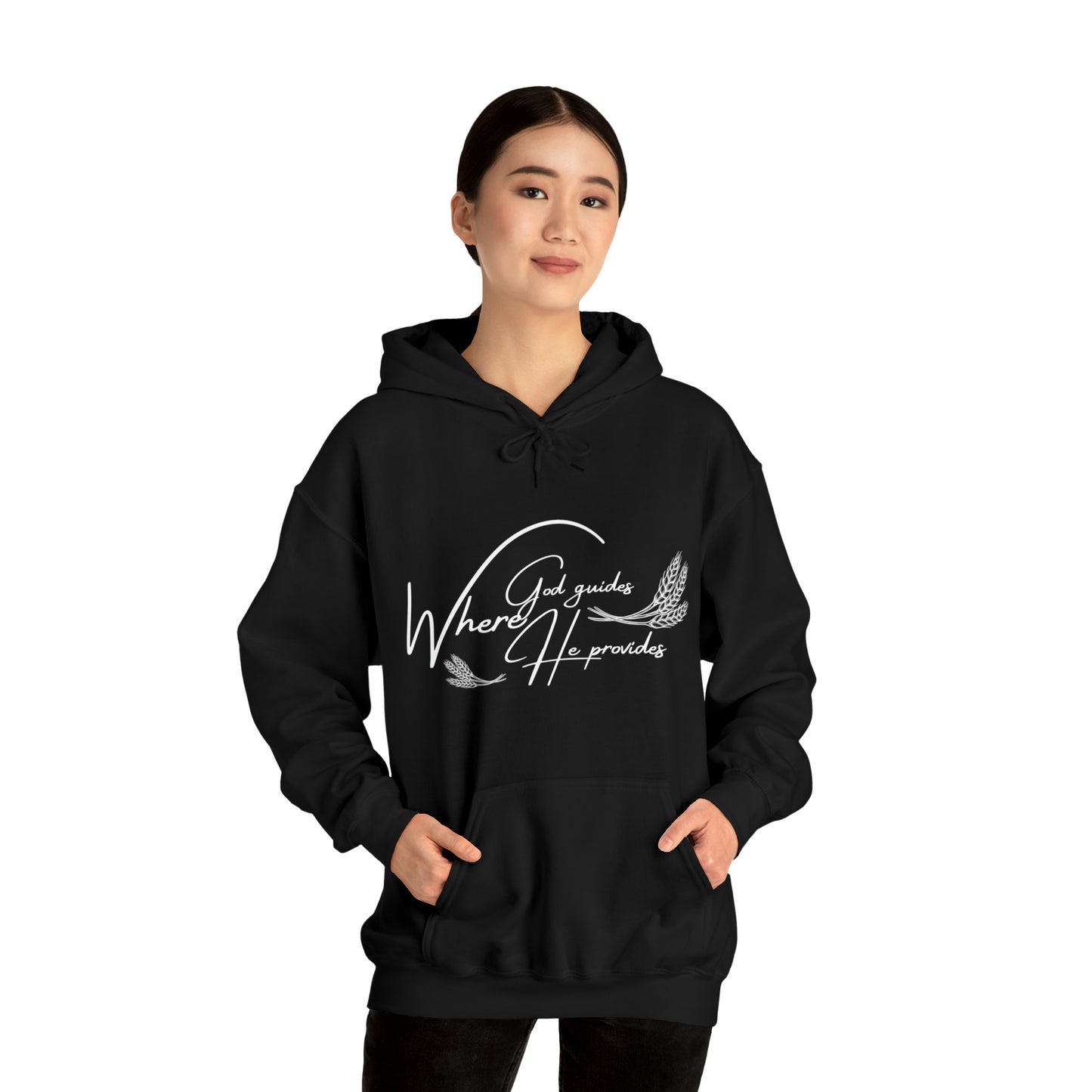 Hooded Sweatshirt (where god guides)